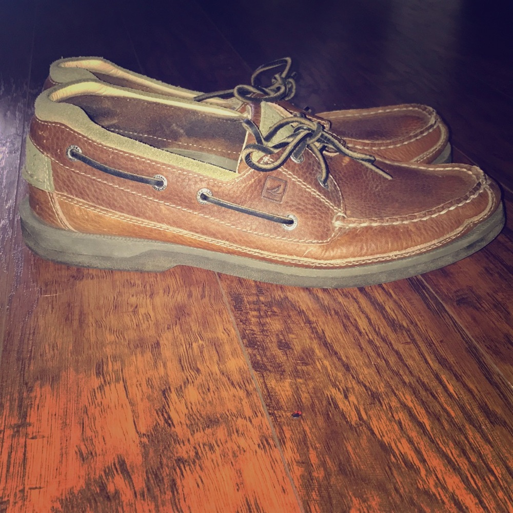 Sperry leather loafers